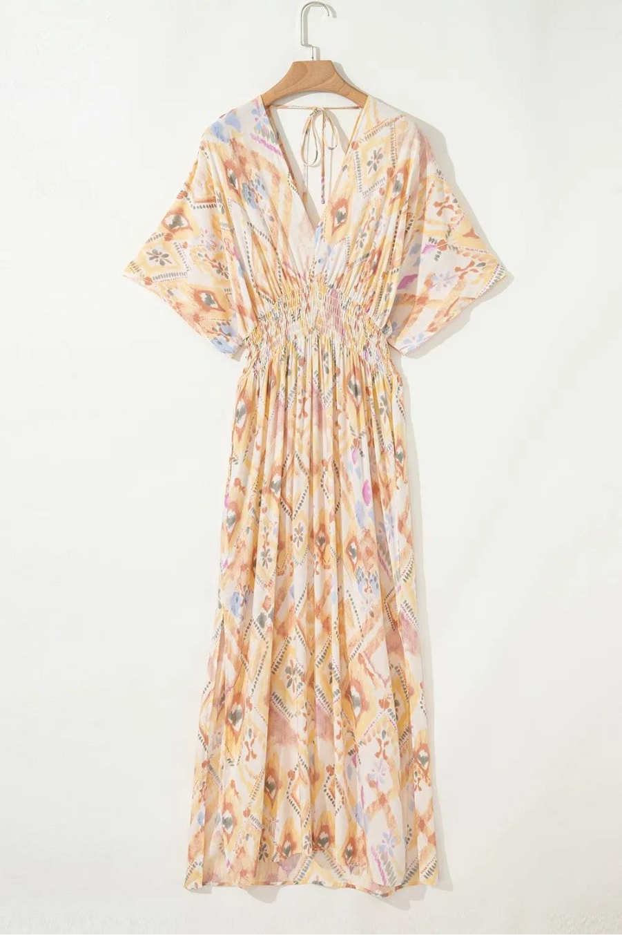 Noa Geo Maxi Dress