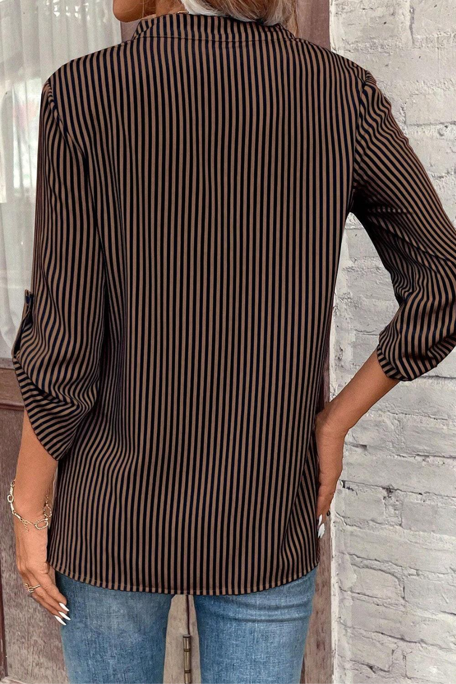 Elara Stripe Shirt