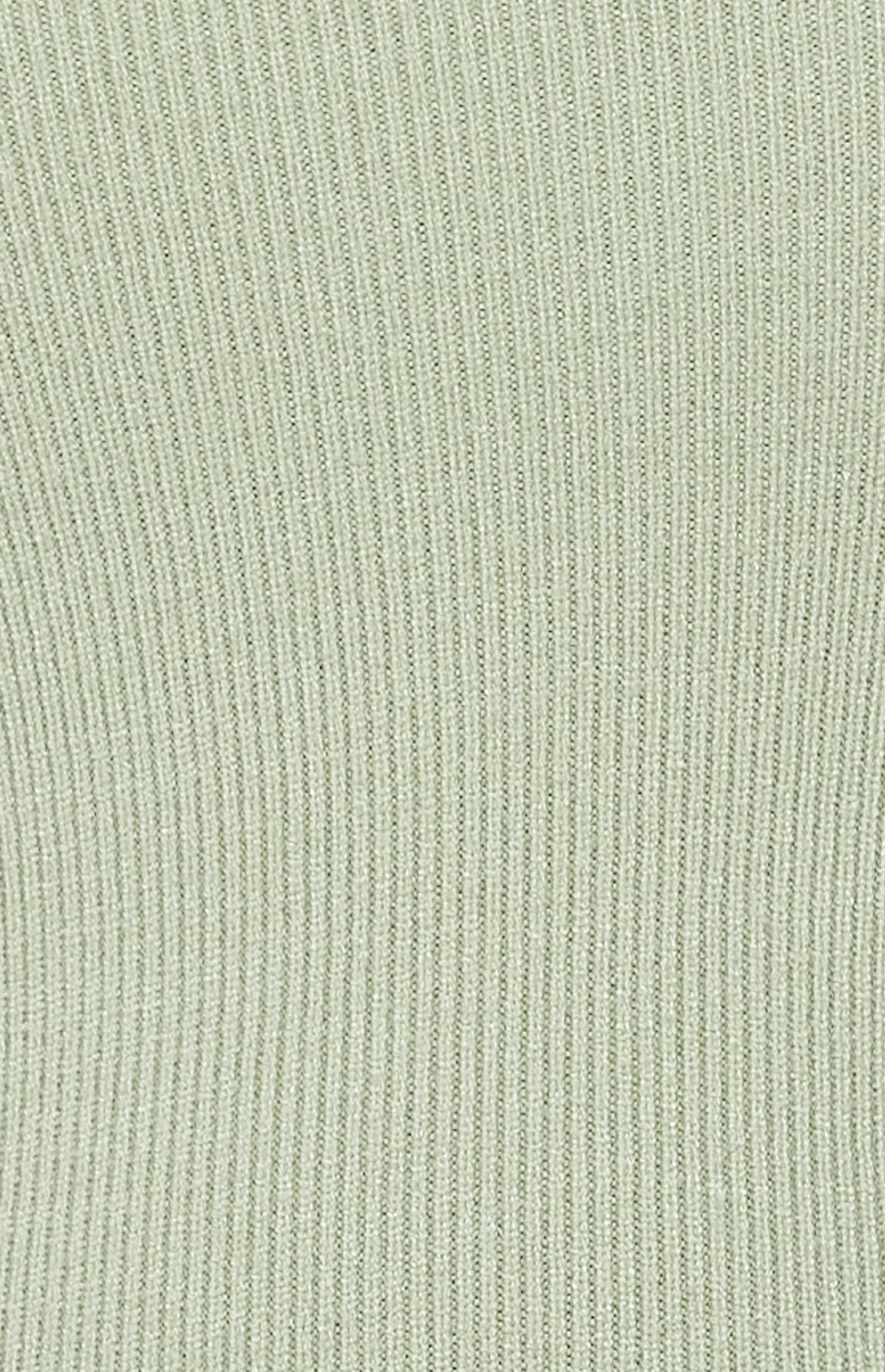 ribbed knit fabric sage green women top